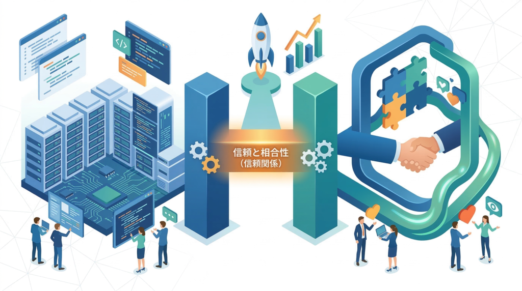 技術力だけでは測れない「相性」と「信頼関係」の本質