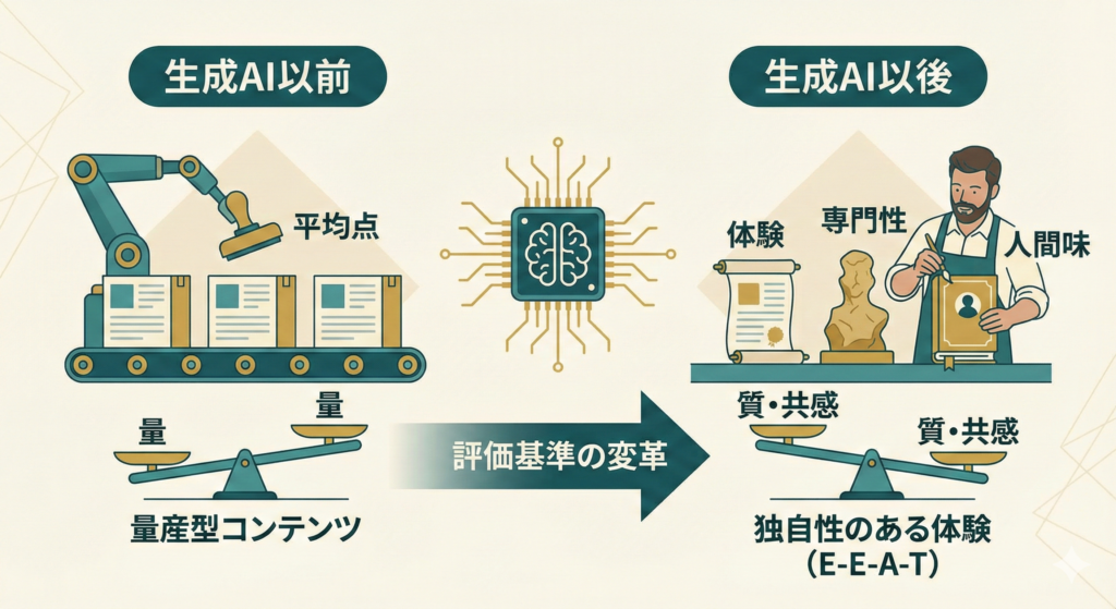 生成AIが変えた「コンテンツの評価基準」