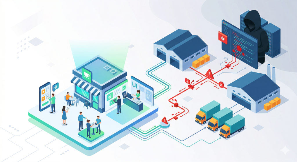 効率化の裏側に潜むサイバー攻撃の脅威とサプライチェーンのリスク