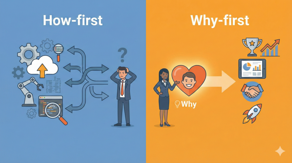 成果を出すための「目的思考（Why）」