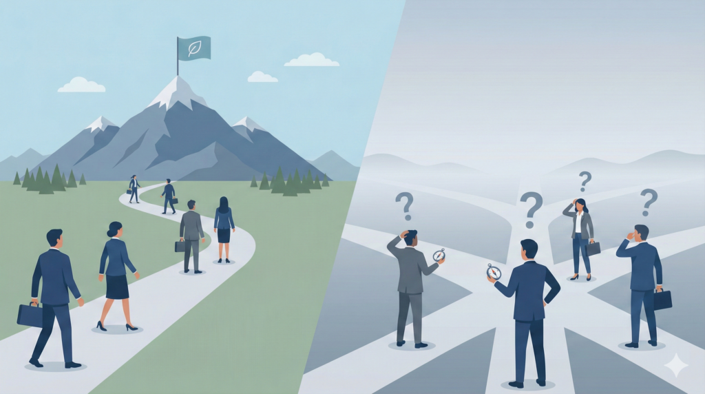 DX推進の最初の壁：「ゴール設定」はなぜ難しいのか？