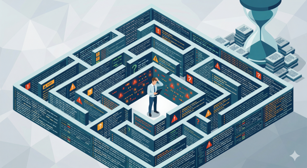 ひとり情シスが陥りやすい「ログ迷宮」の実態