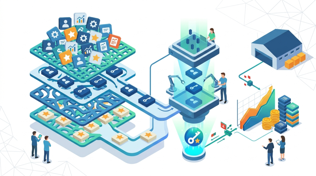 優先順位の整理と段階的な開発によるリスク管理