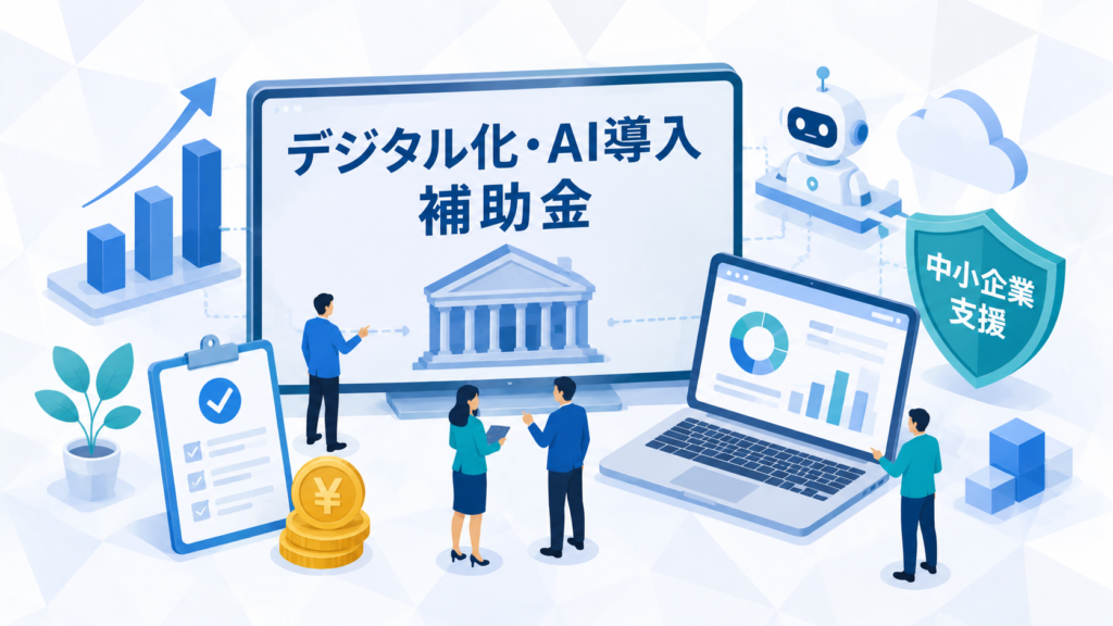 デジタル化・AI導入補助金とは