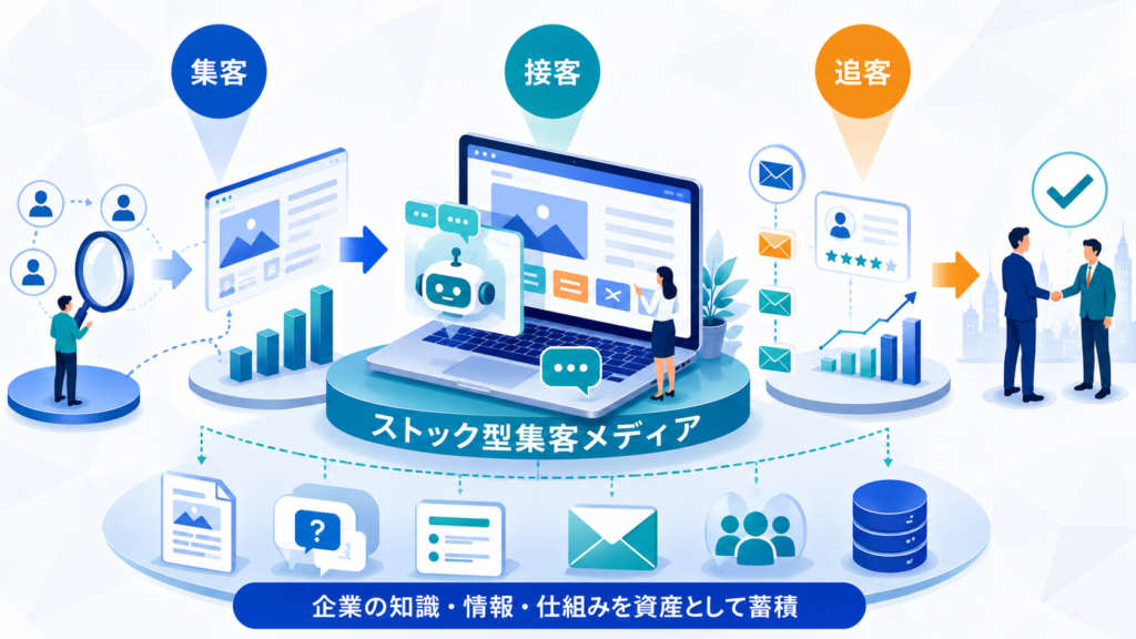 補助金対象となる「ストック型集客メディア」とは何か