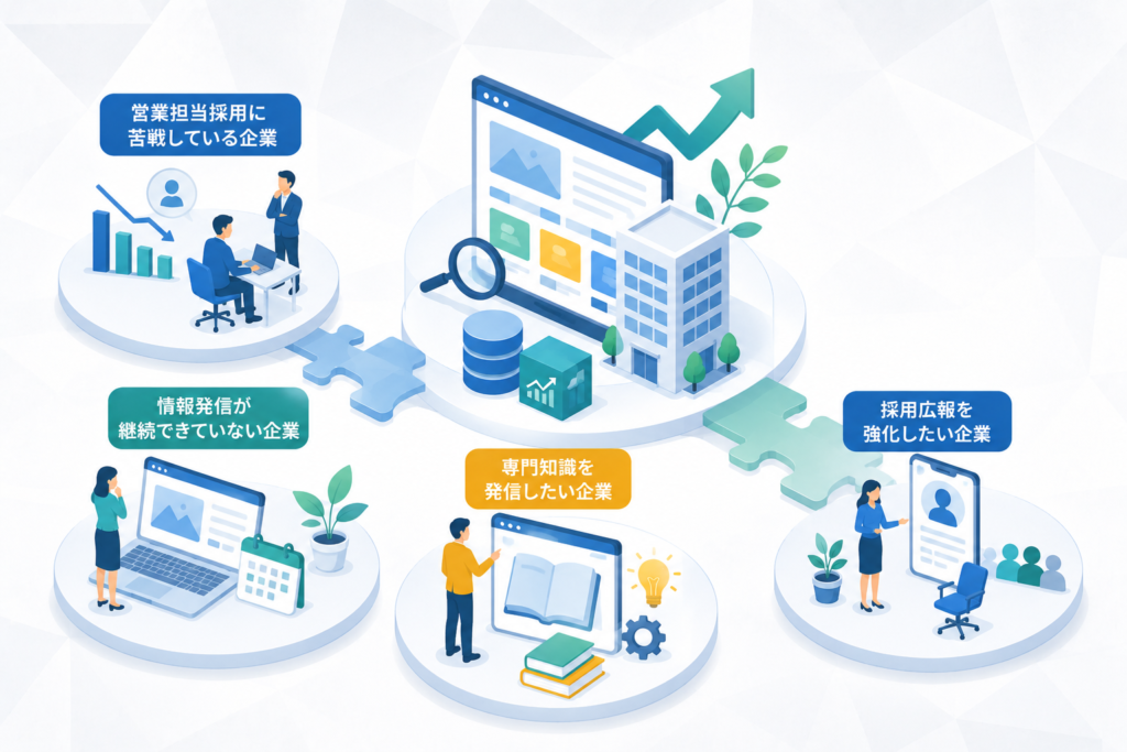 どんな企業に向いているのか